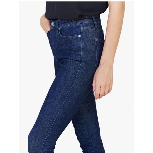 Judy Blue Womens High Waist Control Top Raw Hem Skinny Jeans 7/28 NWT - Picture 8 of 16